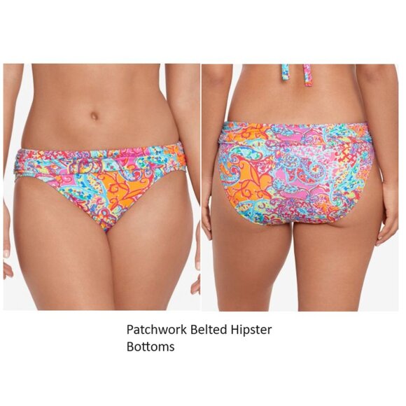 NWT Lauren Ralph Lauren Women's Assorted Bikini Bottoms 4-20W $50-$70 12HL096 - Picture 12 of 15